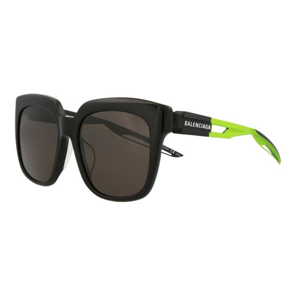 Balenciaga Black Green Designer Sunglasses Sale New - Picture 1 of 4